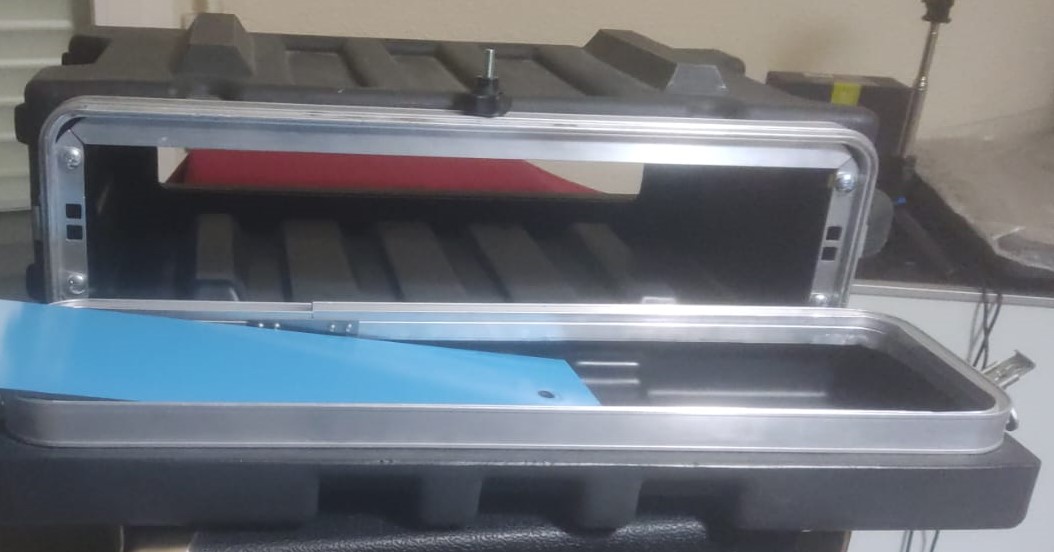 Rack Case Boschma 2U HE shallow openfront
