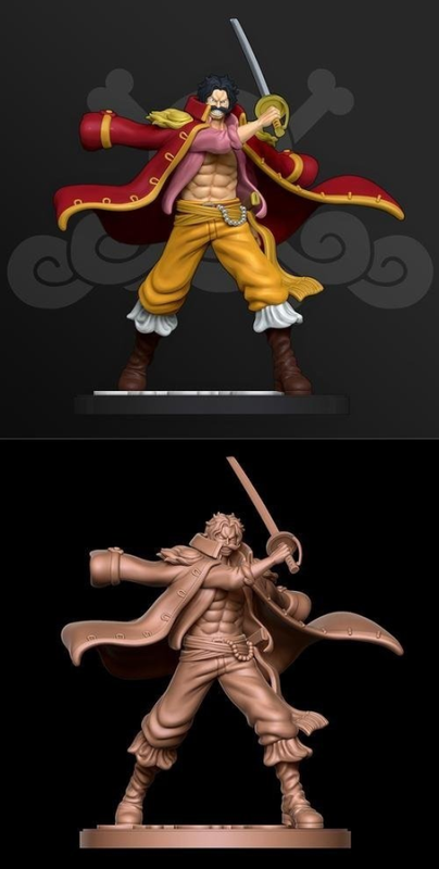 Gol d roger – 3D Print