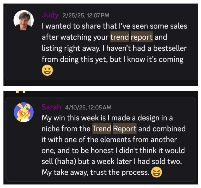 Seller result screenshot 7