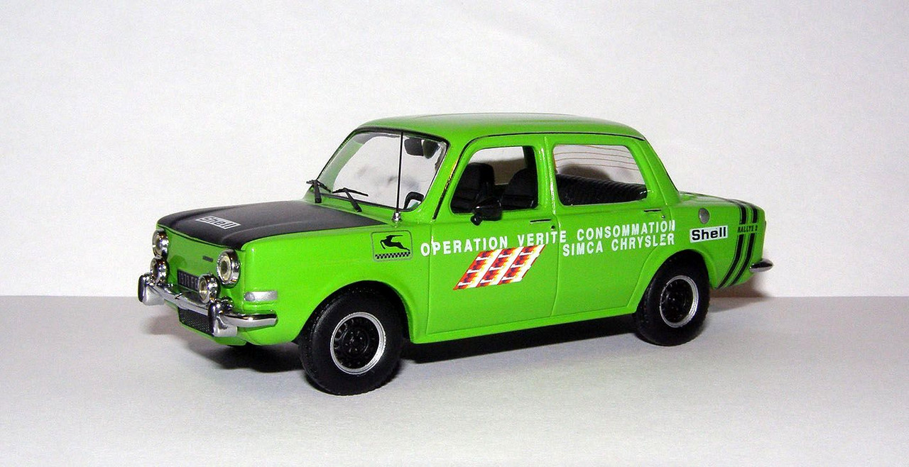 1973 SIMCA 1000 Rallye 2 (IXO Models CLC157) 1