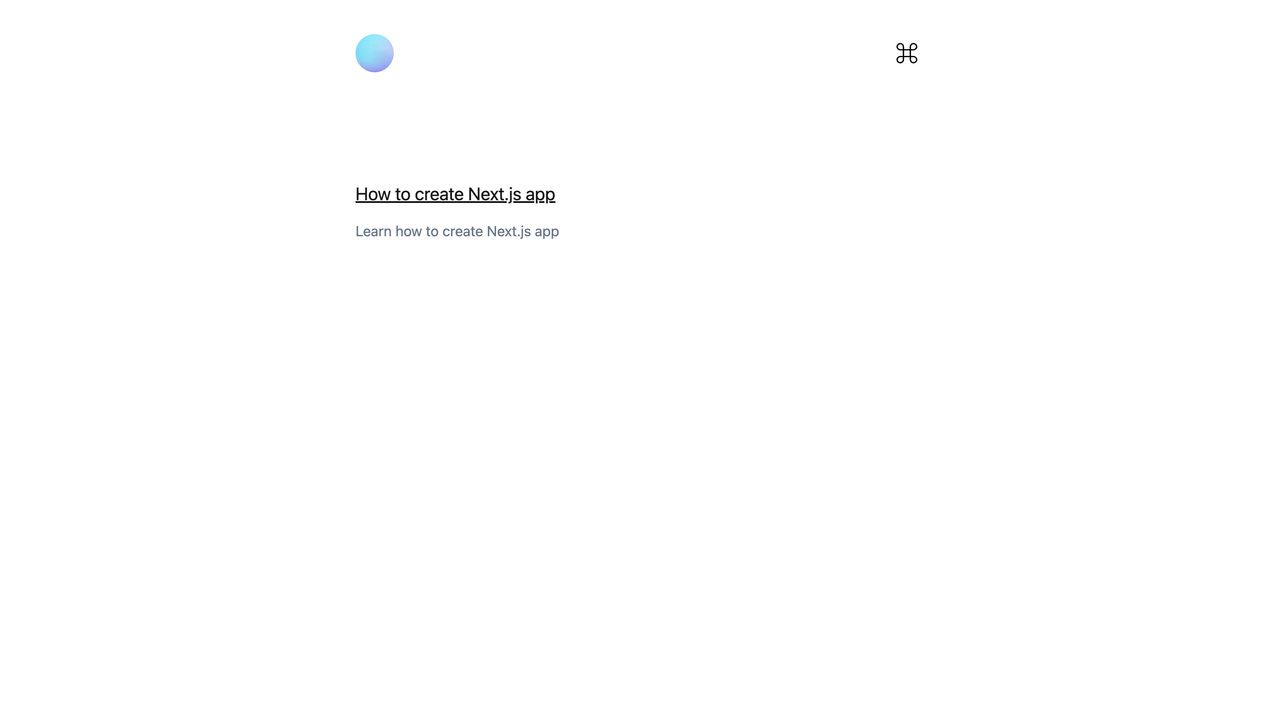 list of all posts