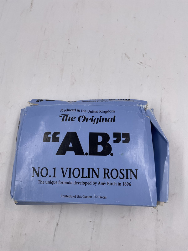 THE ORIGINAL A.B. VIOLIN DARK ROSIN 2062 BOX OF 12