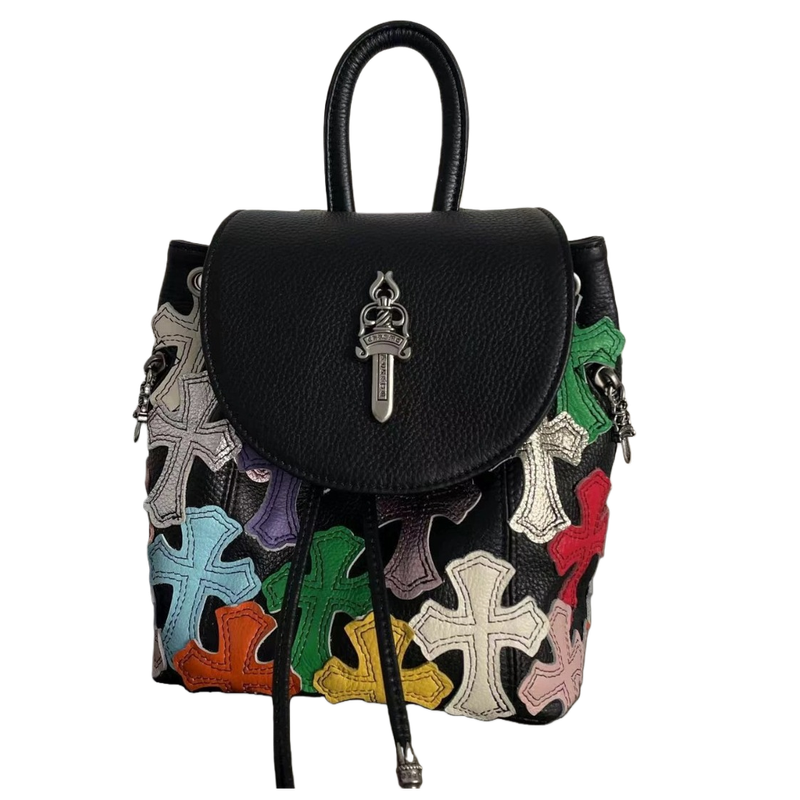 Chrome Hearts Leather Backpack