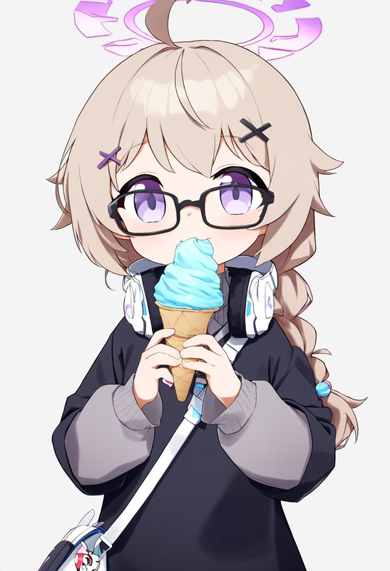 1 girl,healthyman, loli, aged down, {little child}, {kotama (blue archive)}, lig s-3965832434