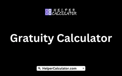 Gratuity Calculator