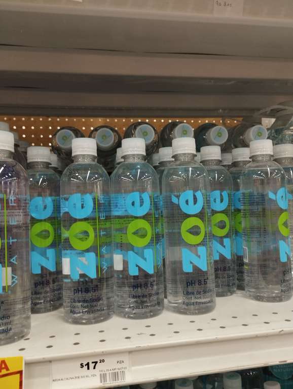 Soriana: Agua Zoé 500 ML - León Gto 

