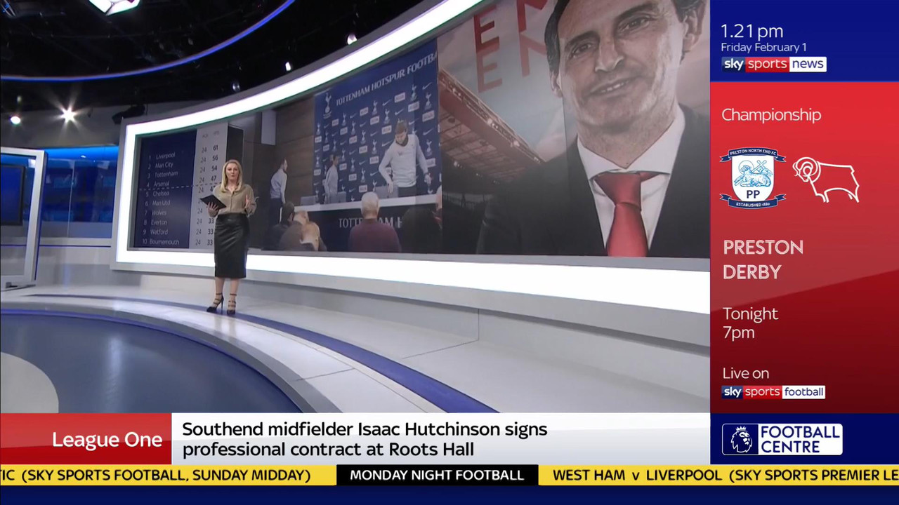 01 February - 13.00.00 - Football Centre 2019. Catch up on all t