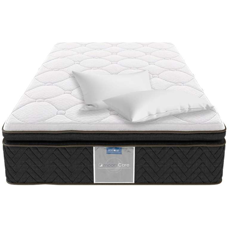 Elektra Colchón king size Restonic ortopédico+2 almohadas