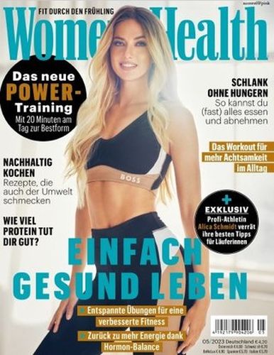 Cover: Womens Health Magazin Mai No 05 2023