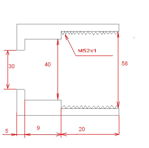 гайка под маркопатрон