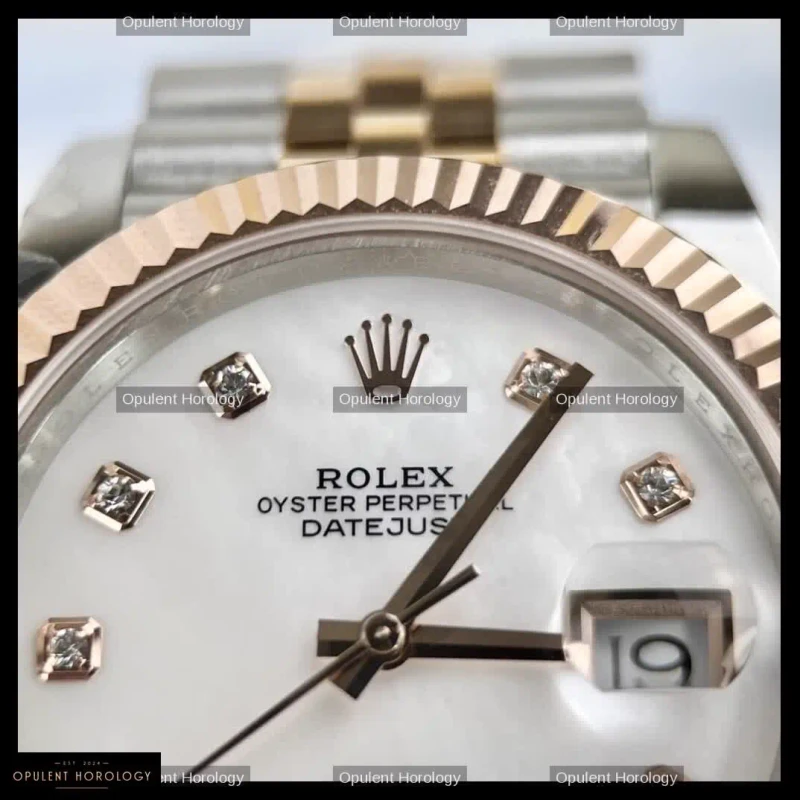 Rolex Datejust 126331 Rose Gold Plated Mother of Pearl Dial 41mm