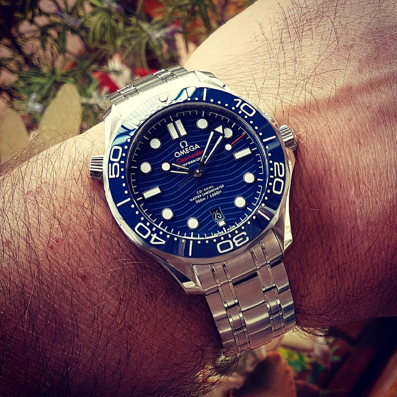 Ω Seamaster Professional Diver 300M Co-Axial Master Chronometer 42mm Cal. 8800 Blue (1)