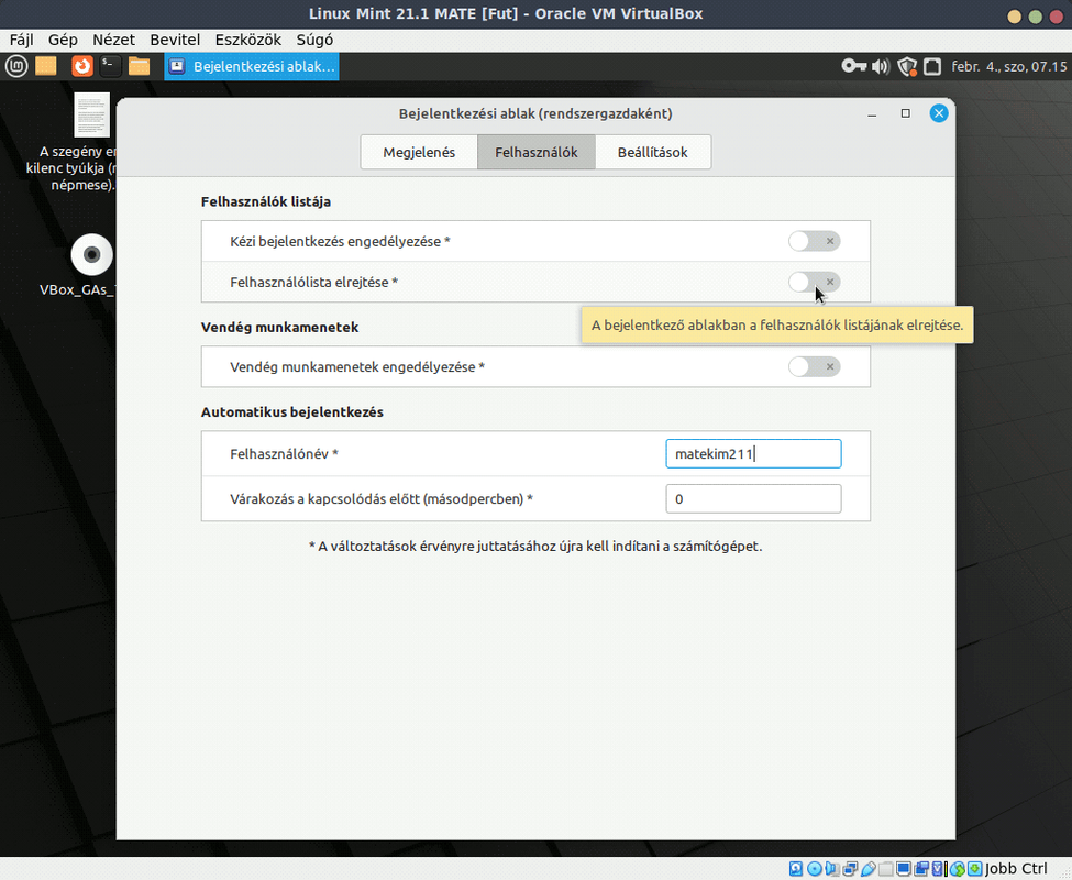Automatikus bejelentkezés (MATE)_06