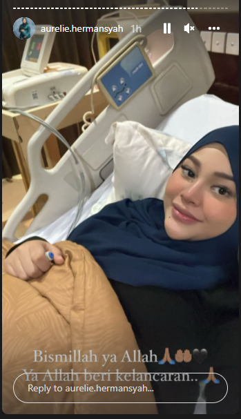 Aurel Hermansyah minta doa kelancaran persalinan