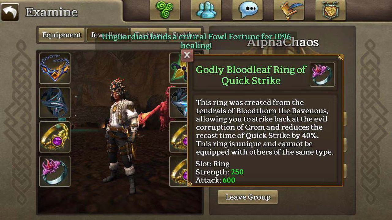 Godly BT Drops - Celtic Heroes