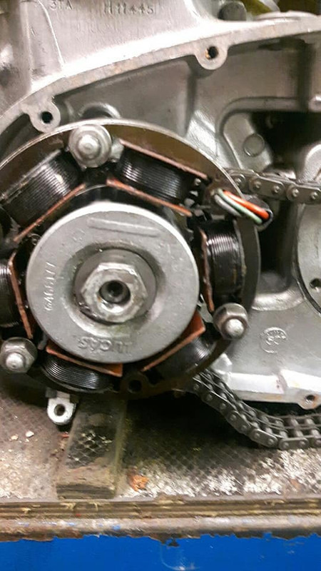 triumph alternator