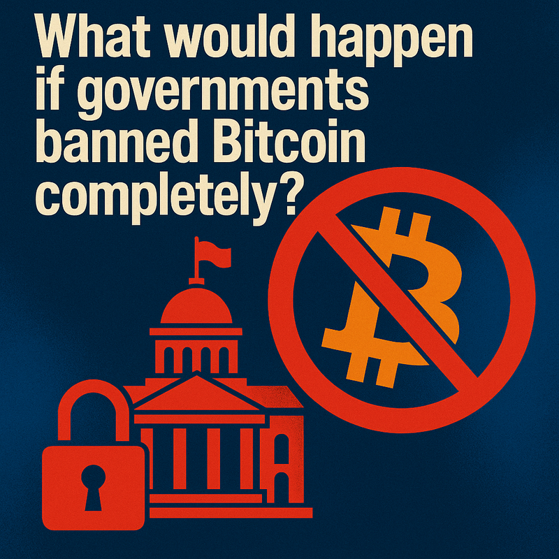 What would happen if governments banned Bitcoin completely?