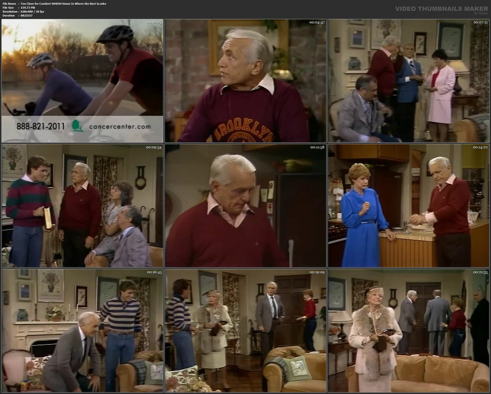 Too Close for Comfort S04E04 Home Is Where the Bart Is.mkv