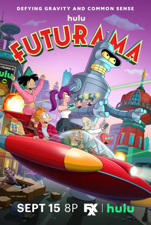 Futurama: Przygody Fry'a W Kosmosie / Futurama (2025) (Sezon 13)  MULTi.S13.720p.DSNP.WEB-DL.DDP5.1.H.264-KPFR / Polski Dubbing DDP 5.1 i Napisy PL