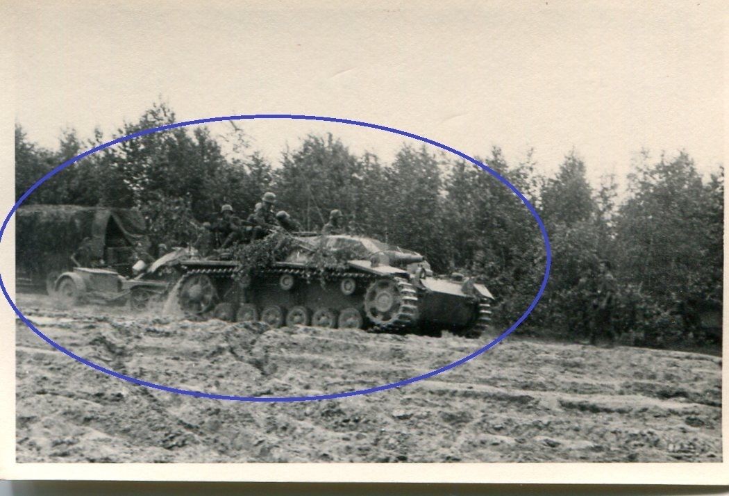 WW II Foto Deutscher Sturmgeschütz Panzer 1941