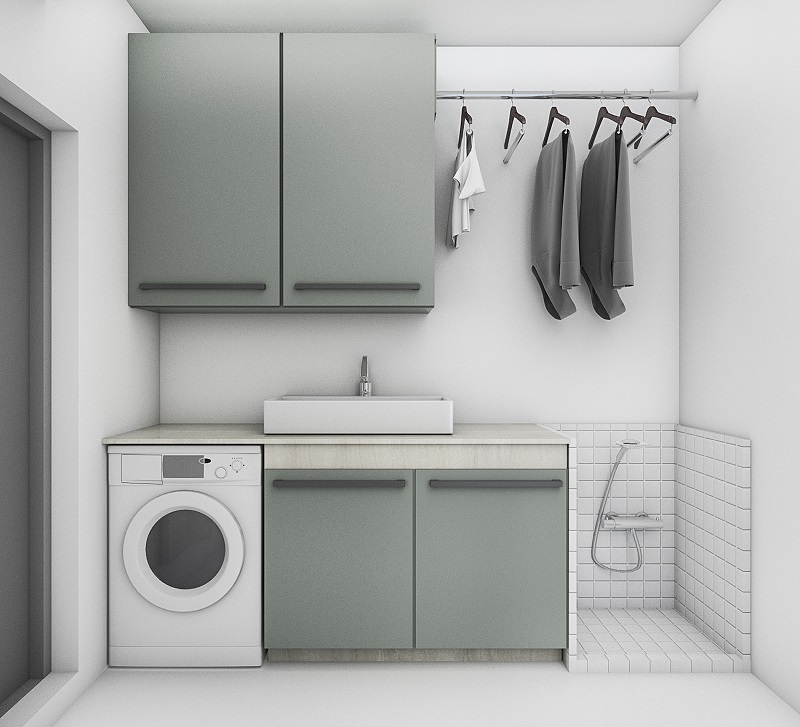 laundry cupboard