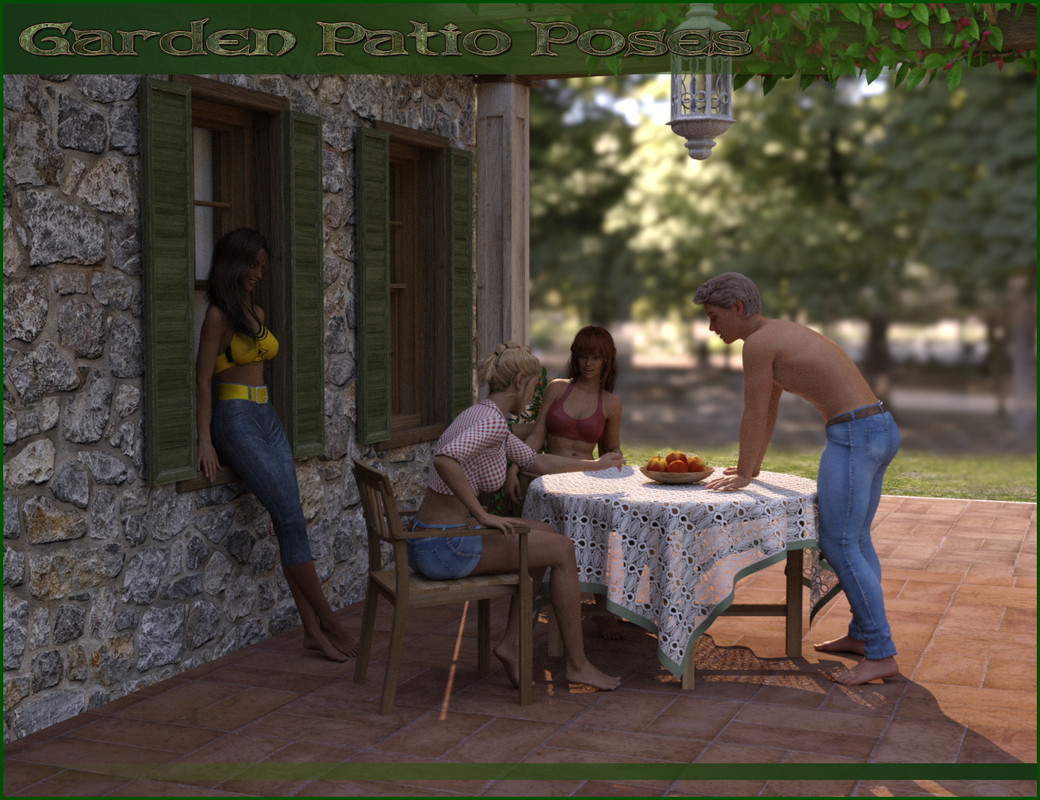 Garden Patio Poses - G3/8M, G3/8F