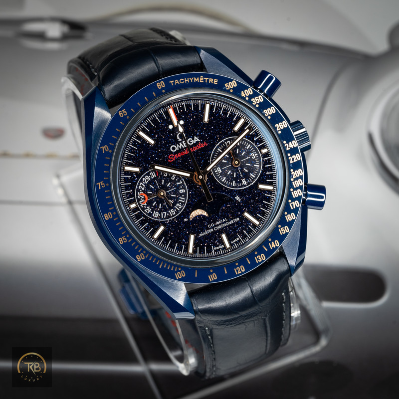 Omega Speedmaster Moonphase Blue Side of the Moon - Image 4