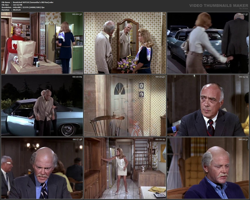 Bewitched S07E10 (Samantha's Old Man).mkv