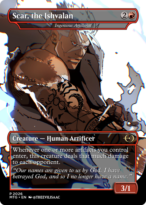 Ingenious Artillerist (Scar the Ishvalan)