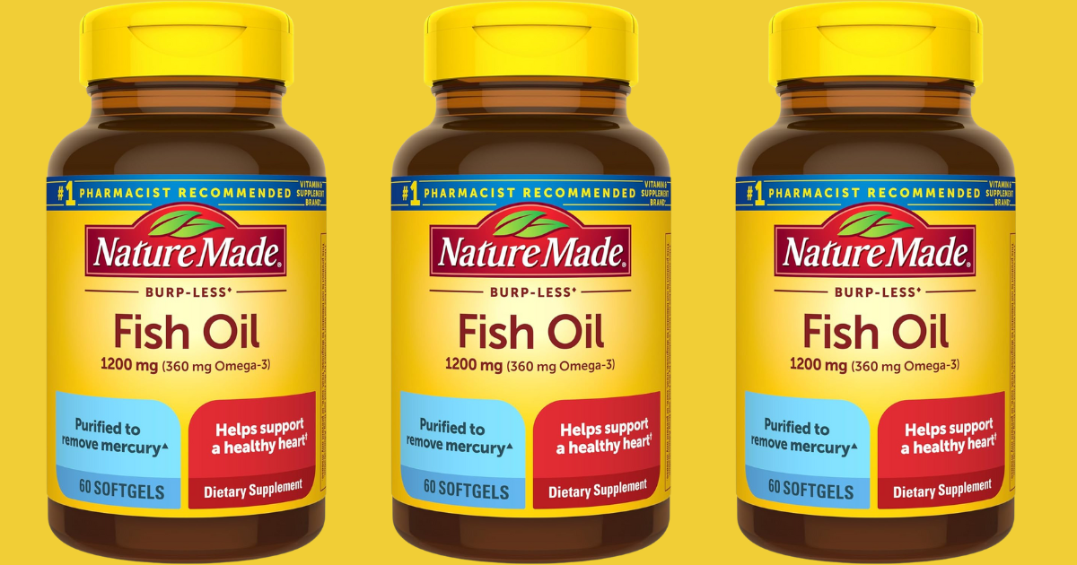 Nature Made Burp-Less Fish Oil Omega-3: Only .xx on Amazon (Reg. )! Nature Made Burp-Less Fish Oil Omega-3: Only .xx on Amazon (Reg. )!