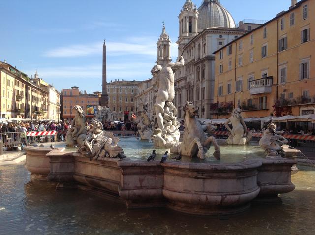 Tercer día 17/5/2014: Plazas y Fuentes - 4 días en Roma (Roma I) (7)