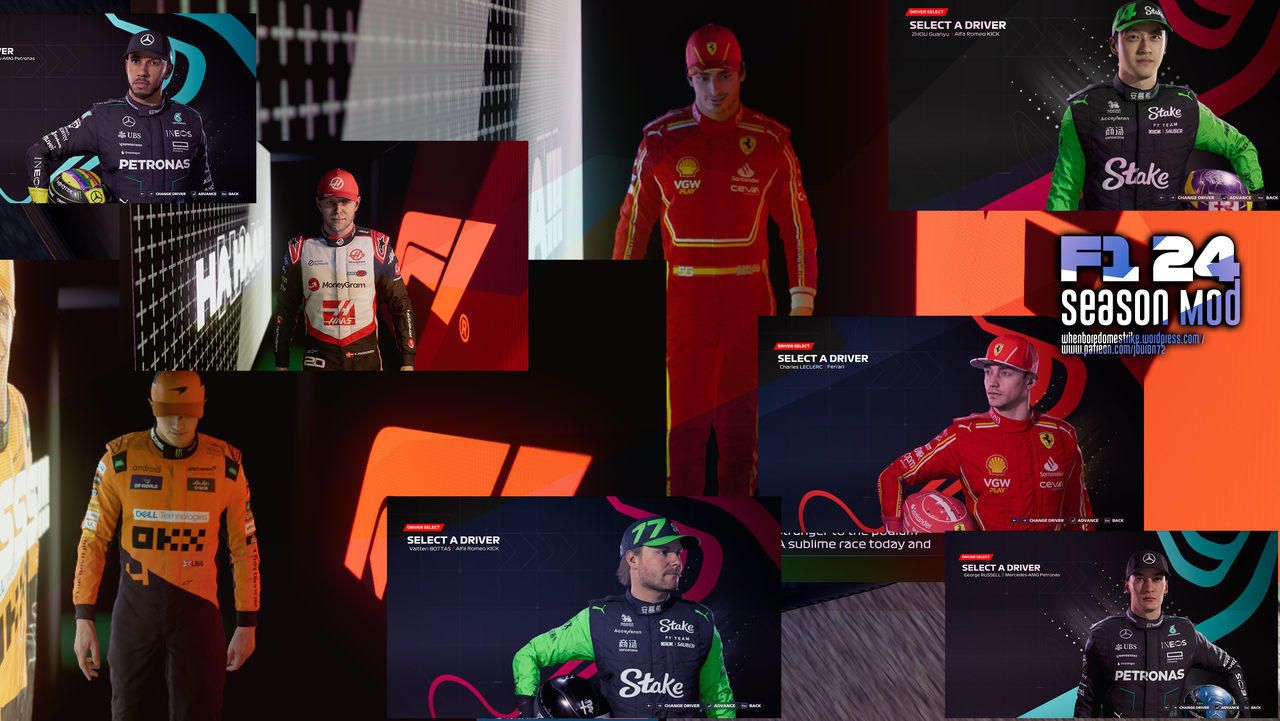 [F1 23] 2024 F1 Season Mod When Boredom Strike… Play Games