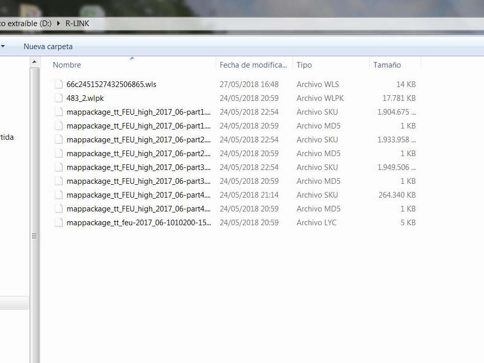 actualizacion rlink 2