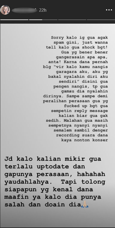 Instagram story Elvira