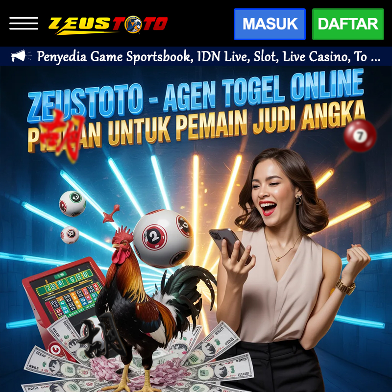 ZEUSTOTO - Agen Togel Online Pilihan untuk Pemain Judi Angka image 1