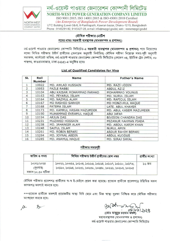 NWPGCL-Exam-Result-and-Viva-Date-2024-PDF