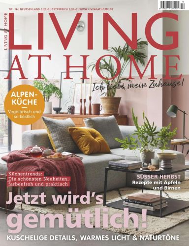 Cover: Living at Home Magazin No 10 Oktober 2023