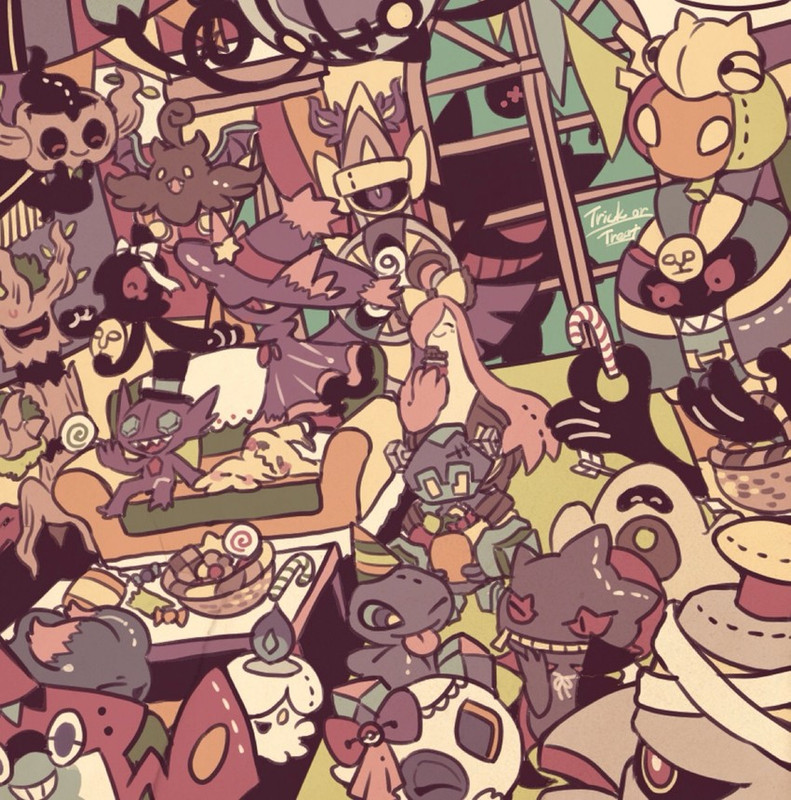 rotom-gengar-mimikyu-chandelure-litwick-