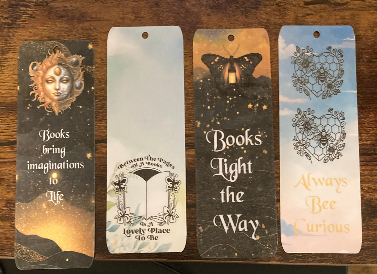 handcrafted bookmarks