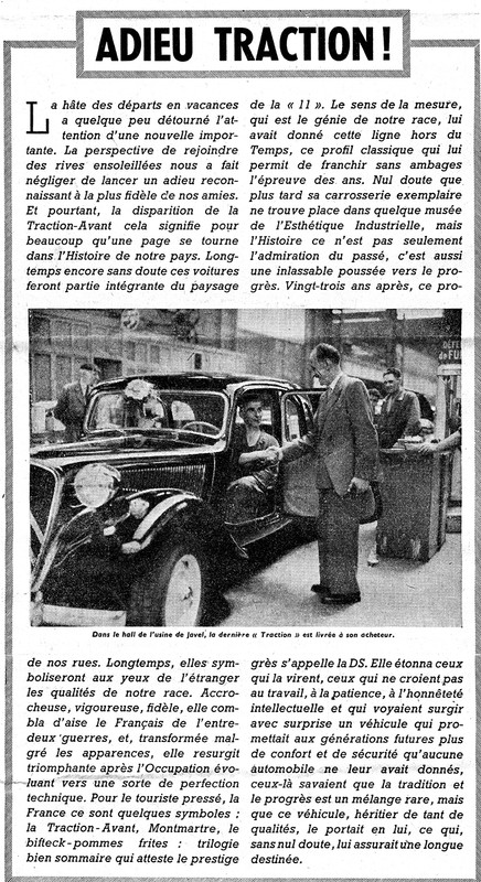 article adieu traction