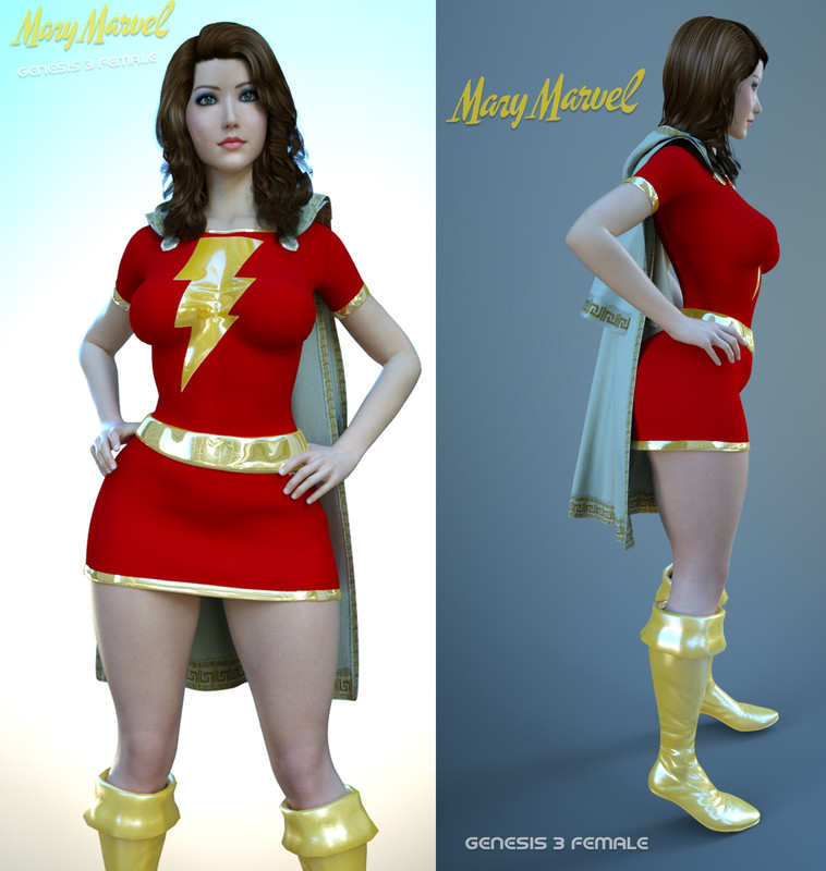 MV Mary Marvel for G3F MV Mary Marvel for G3F