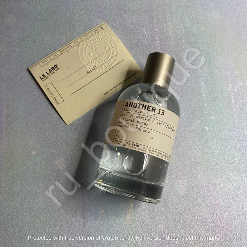 Le Labo ANOTHER 13 Unisex Fragrance Eau De Parfum 3.4 fl.oz 100 ml New