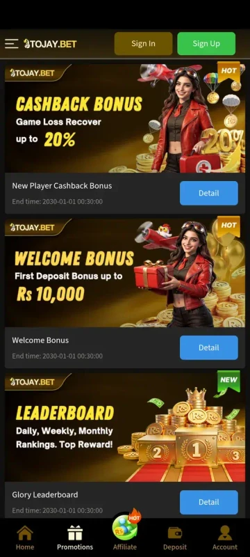 TOJAY.BET APK