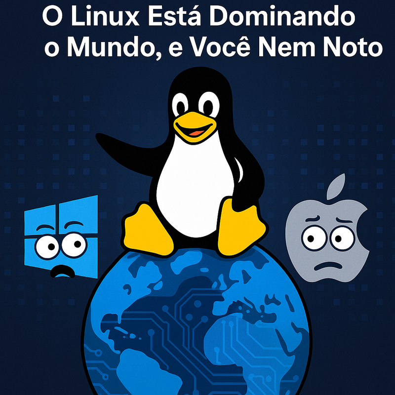 O Linux Está Dominando o Mundo, e Você Nem Notou