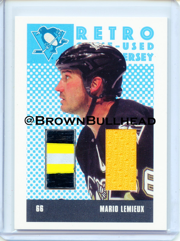 Stick Jersey RSJ-11 Mario Lemieux Pittsburgh Penguins COPY 8A