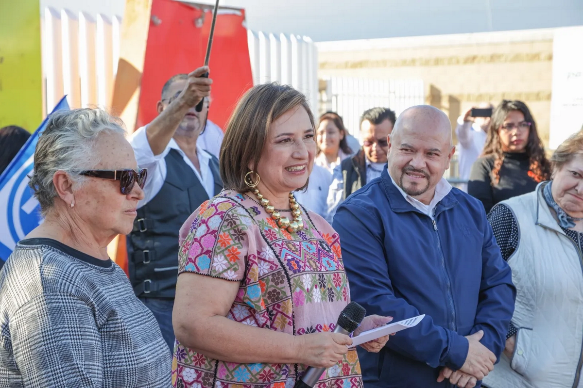 La elección 2024 es entre dos mujeres, qué no se meta Samuel: Xóchitl Gálvez 