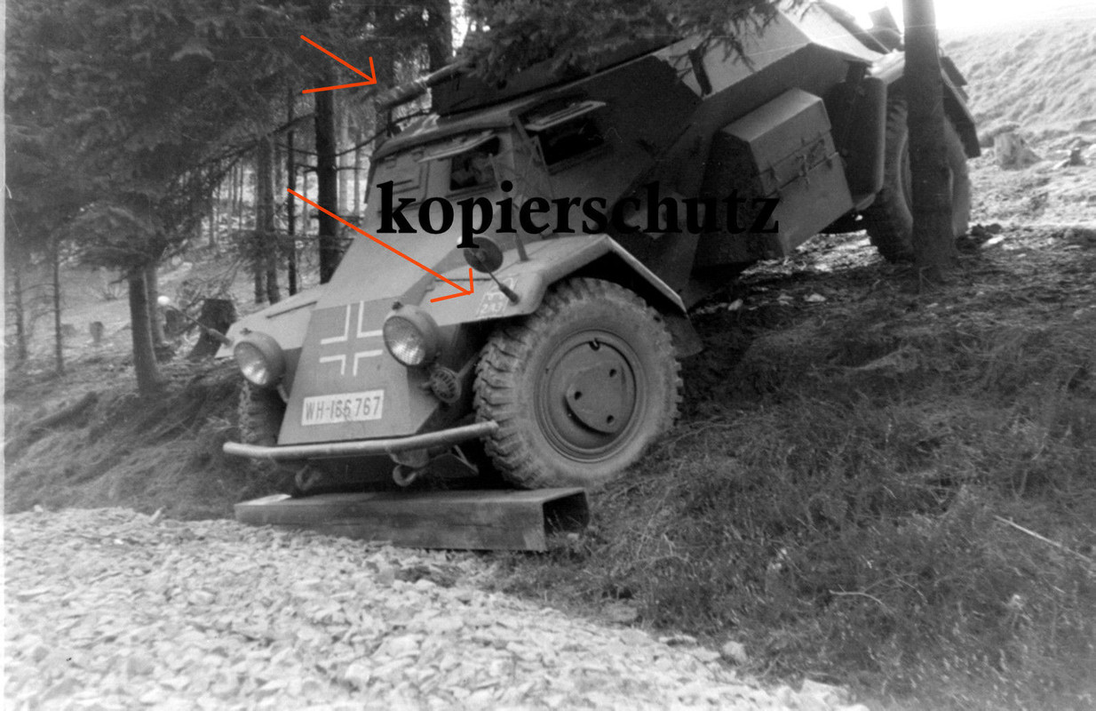 Bunker Bunkeranlgen Panzerspähwagen SD49 Sd.Kfz 