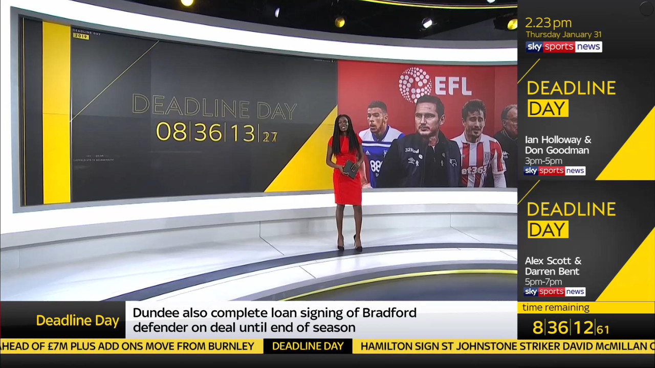 31 January - 14.00.00 - Deadline Day. All the latest news from t