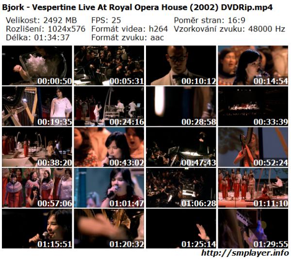 Björk - Vespertine Live At Royal Opera House (2002)