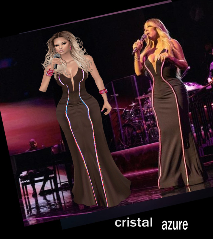 Mariah-performs
